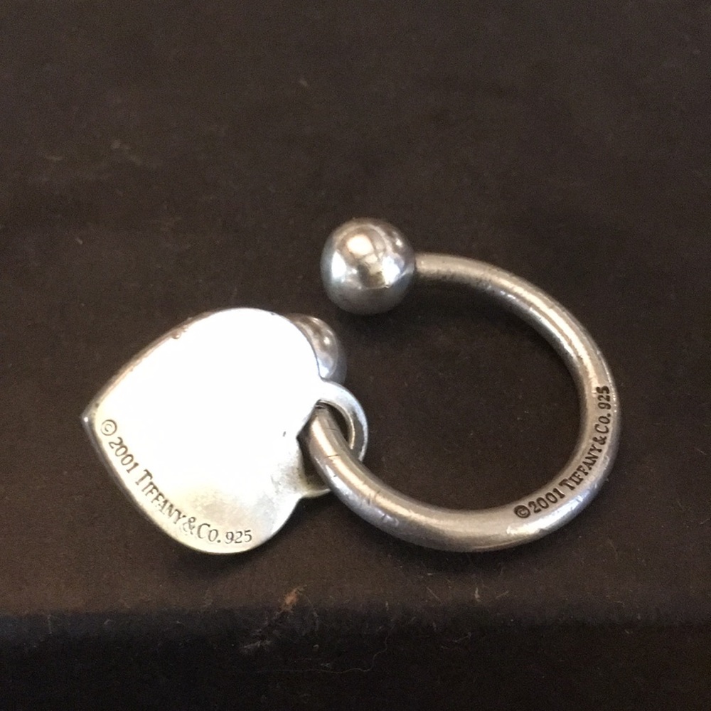Tiffany & Co. sterling 925 silver key ring